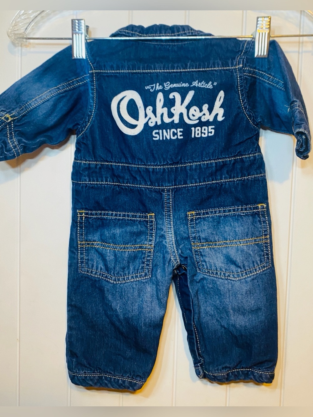 OshKosh B'gosh Blue Denim Kids' Bottoms - Classic Logo